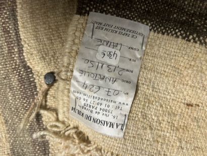 Lot de 5 Kilims. 
Lot de 5 kilims comprenant...