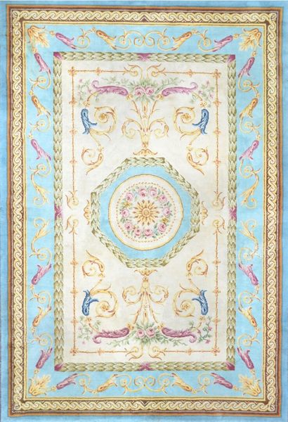 Tapis au point de la Savonnerie, France
Vers...
