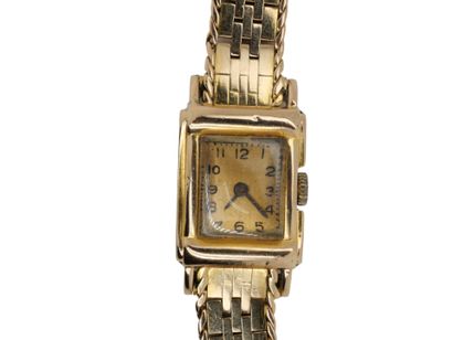 MONTRE de dame en or.
GOLD (750‰) ladies'...