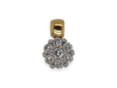 PENDENTIF en or et diamants
Yellow and white...