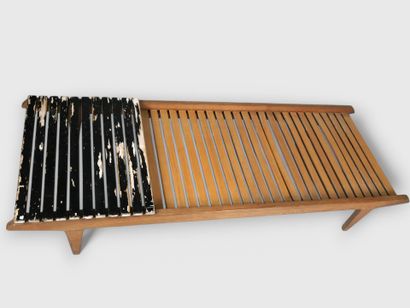Travail Français, vers 1950, BANQUETTE en...