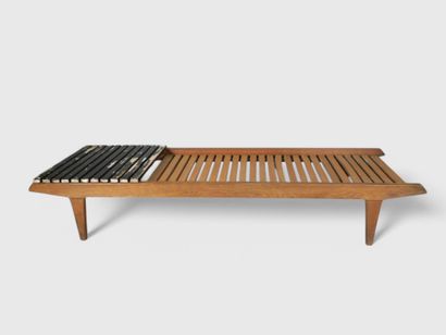 Travail Français, vers 1950, BANQUETTE en...