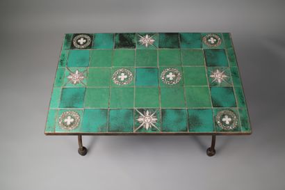 Denise PICARD, atelier Paul Pouchol, table...
