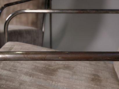 Adrienne GORSKA (D'après), Paire de FAUTEUILS...