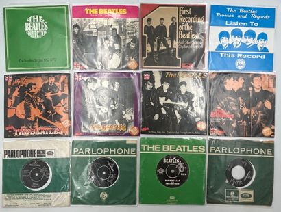 Set of 18 vinyl records
Lot of 18 x 7