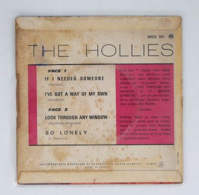1 vinyl
The Hollies, 
If I needed someone,...