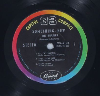 1 vinyl
The Beatles
Something New, Capitol...