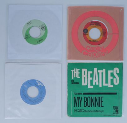 Set of 4 vinyl records
Lot of 4x 7
