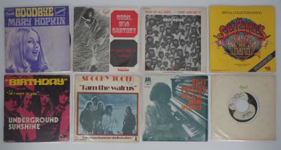 17 vinyl records
Beatles related including...