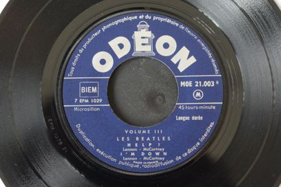 Lot de 3 vinyles
The Beatles
Odeon EMI MOE...