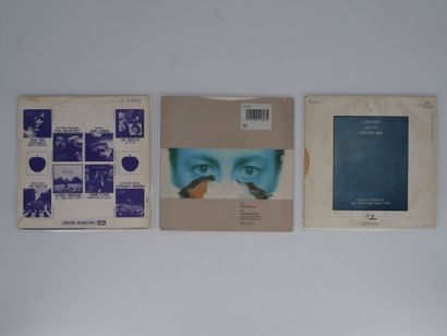 Lot of 3 vinyl records from the Lennon family...