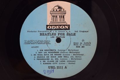 Set of 3 vinyl records
The Beatles Uruguay
Odeon...
