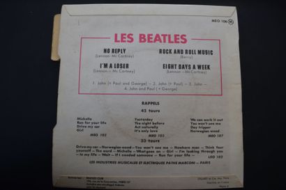 Lot de 3 vinyles
The Beatles
Odeon EMI MEO...