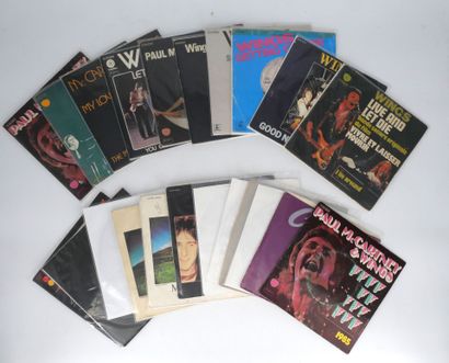 Set of 22 vinyl records
Paul McCartney and...