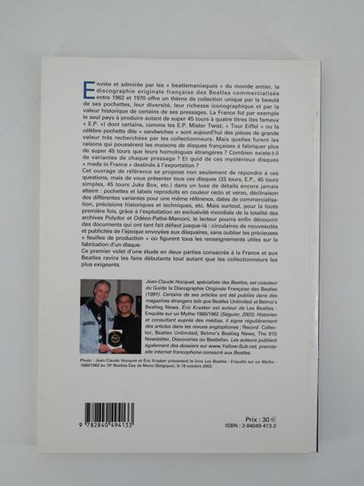 lot of 4 books
Set of 4 French discography...