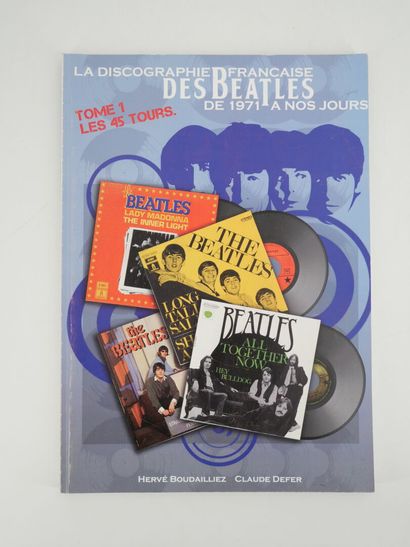 lot of 4 books
Set of 4 French discography...