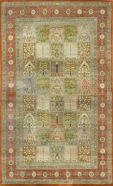 Large Ghoum RUG (Iran) circa 1975/1980. 
Large...