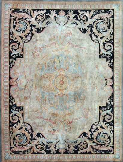 Important TAPIS in the Savonnerie style,...