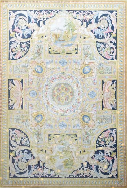 Exceptional and very important TAPIS au point...