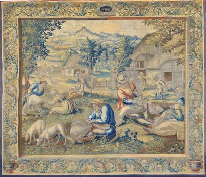 Exceptional and fine TAPISSERIE from Brussels...