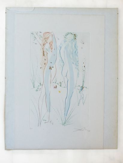 Salvador DALI, d'après.
Retour de la Sulamite
Planche...