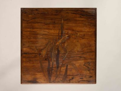 Émile GALLÉ (1846-1904)
Table gigogne à quatre...