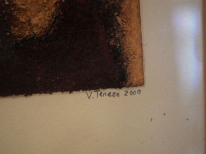 Valérie TENEZE (1961-)
Paysage animalier
Reproduction...