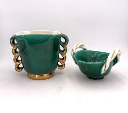 FRENCH WORKS circa 1940
Meeting of two ceramics...
