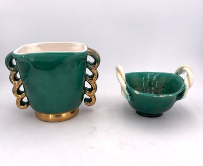 FRENCH WORKS circa 1940
Meeting of two ceramics...