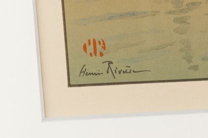 Henri RIVIERE (1864-1951)
Planche issue de...