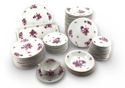 HAVILAND, Limoges,
Porcelain dinner service...