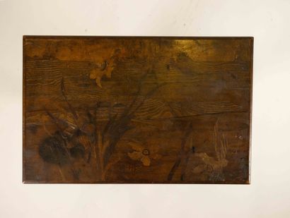 Émile GALLÉ (1846-1904)
Table gigogne à quatre...