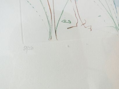 Salvador DALI, d'après.
Retour de la Sulamite
Planche...
