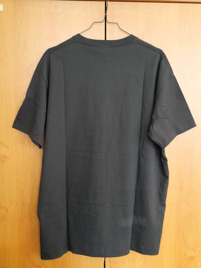 KITH 
TEE SHIRT en coton noir imprimé de...