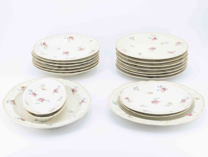 BERNARDAUD, Limoges
Part of a porcelain dinner...