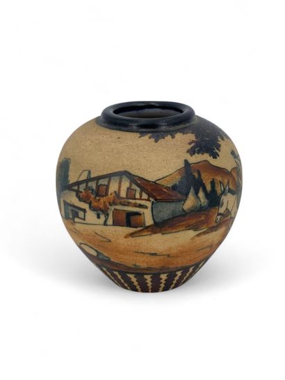 Ciboure pottery (1919-1995)
- Small jug decorated...