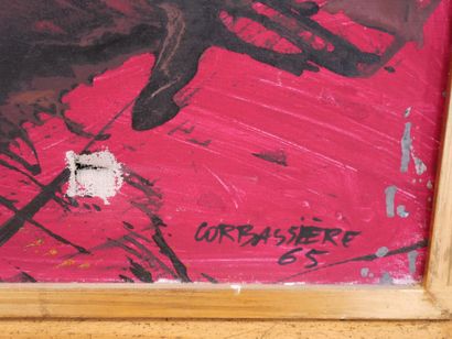 Yves CORBASSIERE (1925-2020)
Sans titre (composition...