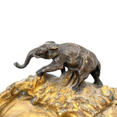 Albert MARIONNET (1852-1910)
Gilded bronze...