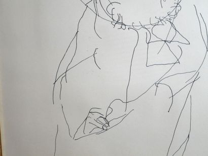 D'après Egon SCHIELE
Ida Roessler
Lithographie,...