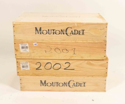4 cases of wine :
- 6 bottles, Mouton-Cadet,...