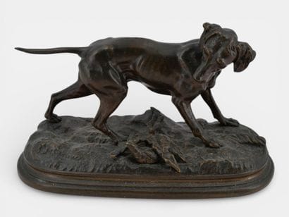 D'après Jules MOIGNEZ
Chien de chasse et...