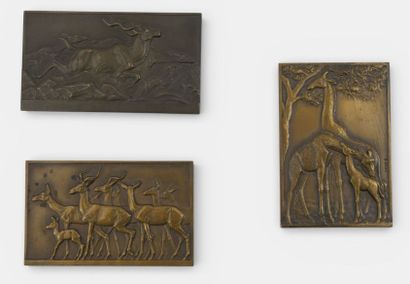 René THENOT (1893-1963)
Three rectangular...