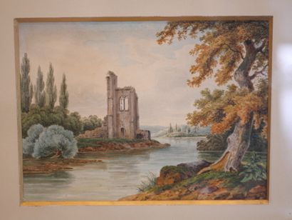 ECOLE FIN XIXème siècle
Village et ruines...
