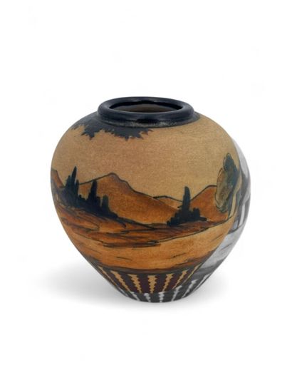 Ciboure pottery (1919-1995)
- Small jug decorated...