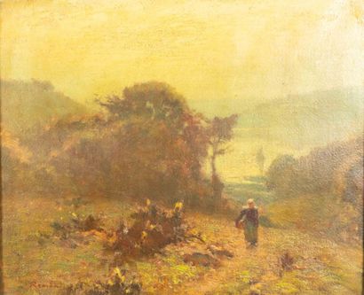 Jean RÉMOND (1872-1913)
- Paysage sur la...