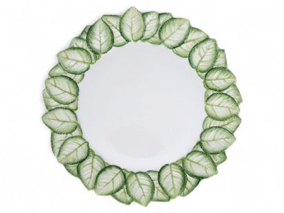 Christian DIOR
Round earthenware dish with...
