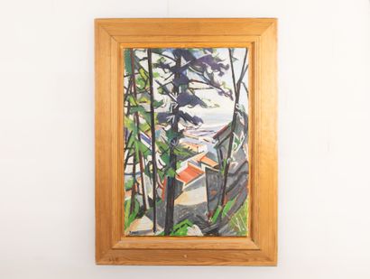 André BEAUCÉ (1911-1974)
Vue de la côte
Huile...