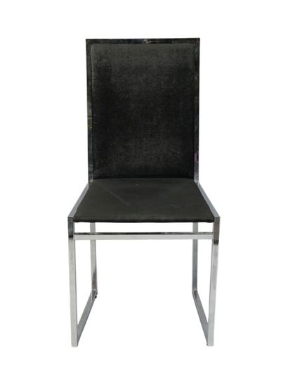 Willy RIZZO (1922-2013)
Ensemble de 8 chaises...
