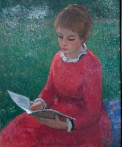 François GALL (1912-1987)
Dans le jardin
Huile...