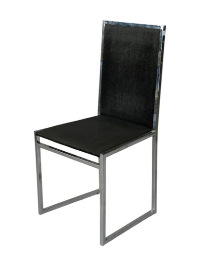 Willy RIZZO (1922-2013)
Ensemble de 8 chaises...